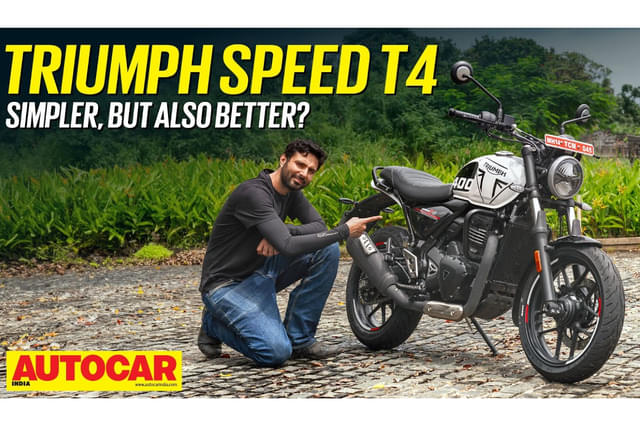 Triumph Speed T4 video review